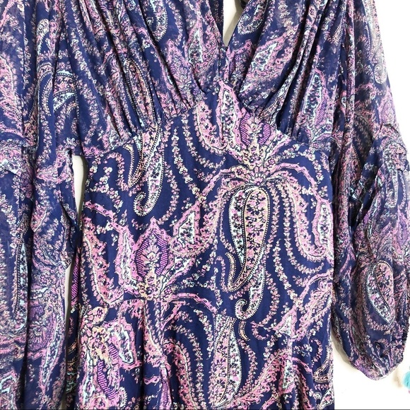 Free People Mirage Bohemian Paisley print maxi dress - Picture 9 of 14